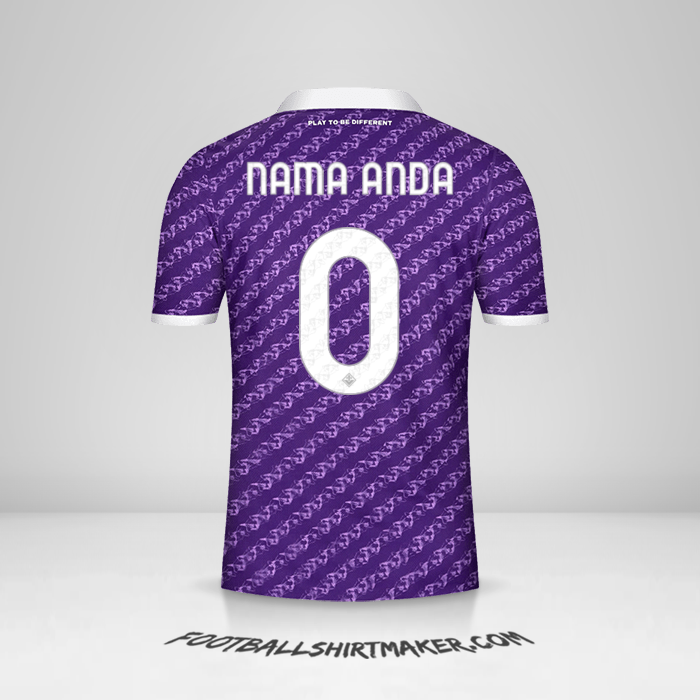 Jersey Fiorentina 2023/2024 Cup -  nama anda - 0