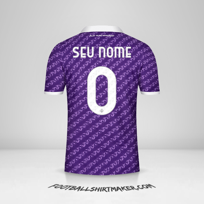 Camisa Fiorentina 2023/2024 Cup -  seu nome - 0