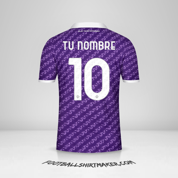 Jersey Fiorentina 2023/2024 Cup número 10 tu nombre