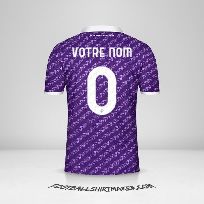 Maillot Fiorentina 2023/2024 Cup -  votre nom - 0