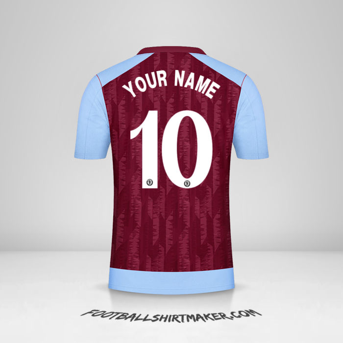 Aston Villa FC 2023/2024 Cup jersey number 10 your name