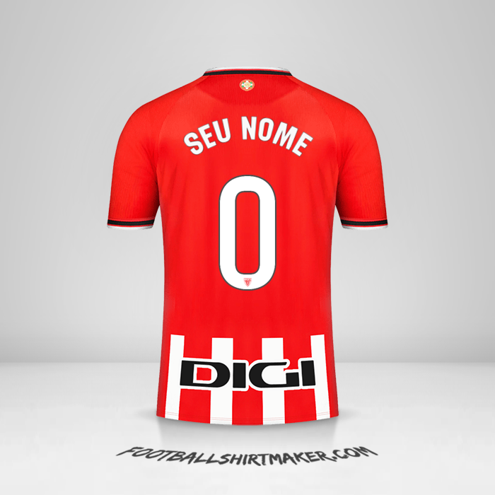 Camisa Athletic Club 2023/2024 -  seu nome - 0