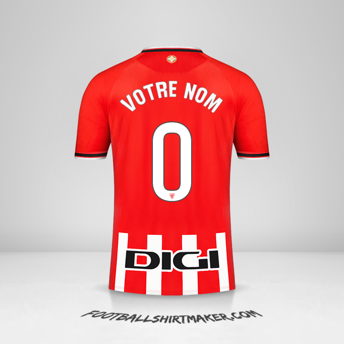 Maillot Athletic Club 2023/2024 -  votre nom - 0