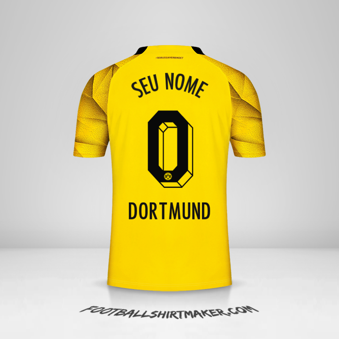 Camisa Borussia Dortmund 2023/2024 Cup -  seu nome - 0