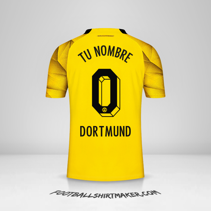 Camiseta Borussia Dortmund 2023/2024 Cup -  tu nombre - 0