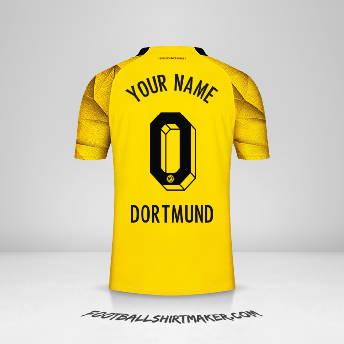 Jersey Borussia Dortmund 2023/2024 Cup -  your name - 0