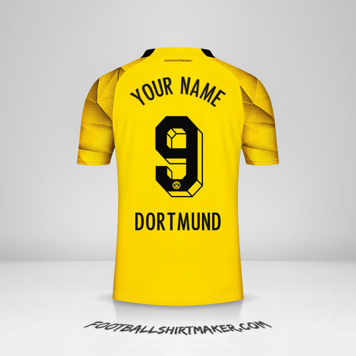 Borussia Dortmund 2023/2024 Cup shirt number 9 your name