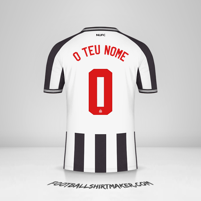 Camisola Newcastle United FC 2023/2024 Cup -  o teu nome - 0