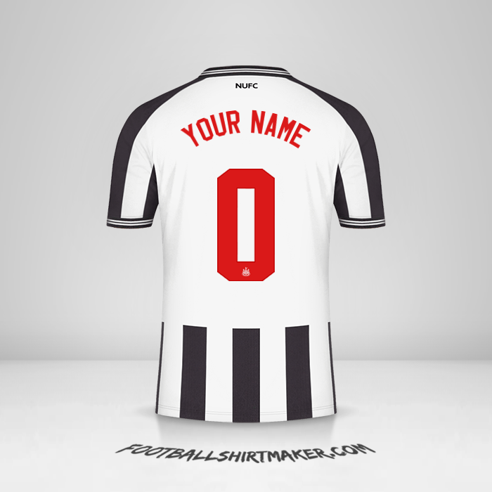 Jersey Newcastle United FC 2023/2024 Cup -  your name - 0