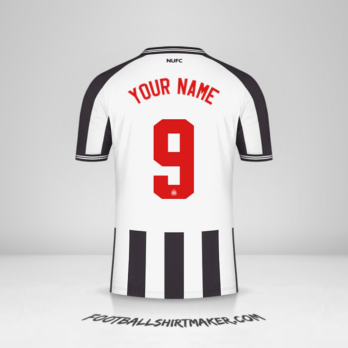 Newcastle United FC 2023/2024 Cup jersey number 9 your name