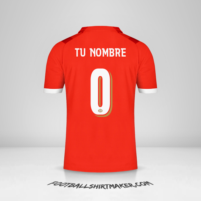 Jersey PSV 2023/2024 Cup -  tu nombre - 0