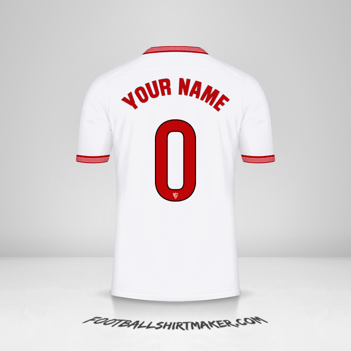 Jersey Sevilla FC 2023/2024 -  your name - 0