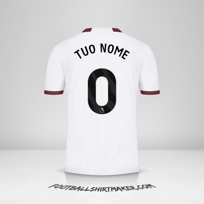 Maglia Manchester City 2023/2024 II -  tuo nome - 0