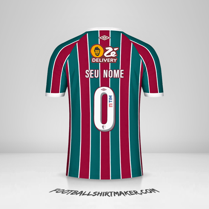 Camisa Fluminense 2023/2024 -  seu nome - 0