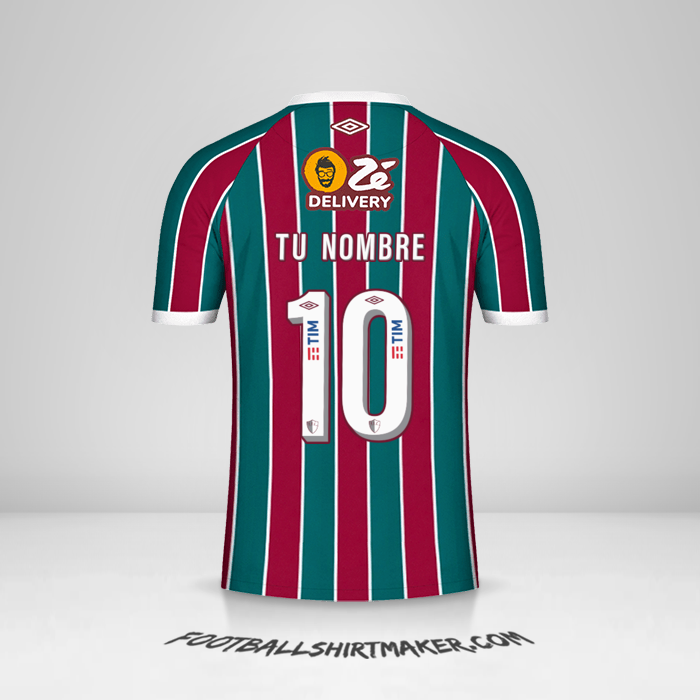 Jersey Fluminense 2023/2024 número 10 tu nombre