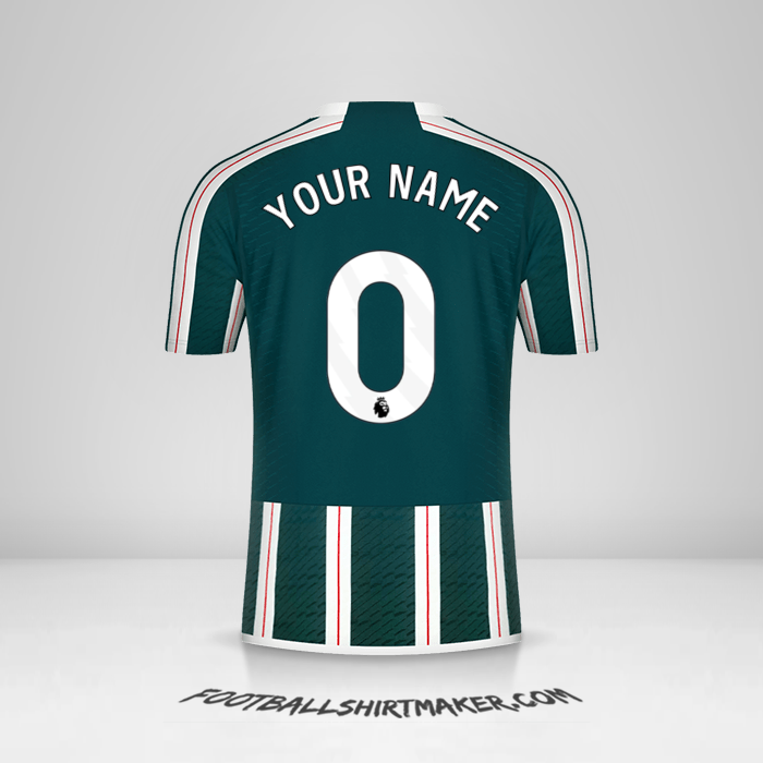 Jersey Manchester United 2023/2024 II -  your name - 0