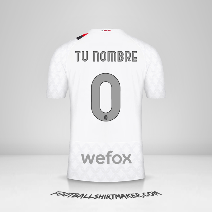 Camiseta AC Milan 2023/2024 II -  tu nombre - 0