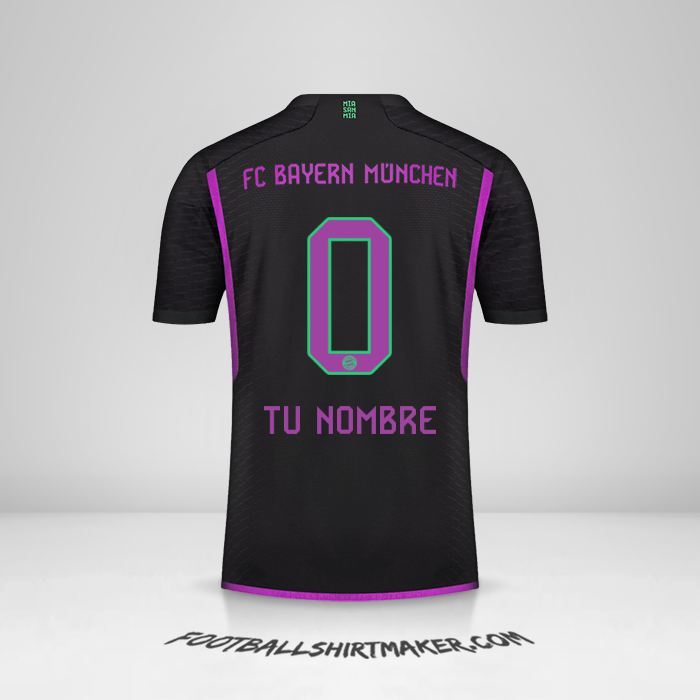 Camiseta FC Bayern Munchen 2023/2024 II -  tu nombre - 0