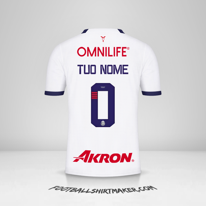 Maglia Guadalajara 2023/2024 II -  tuo nome - 0