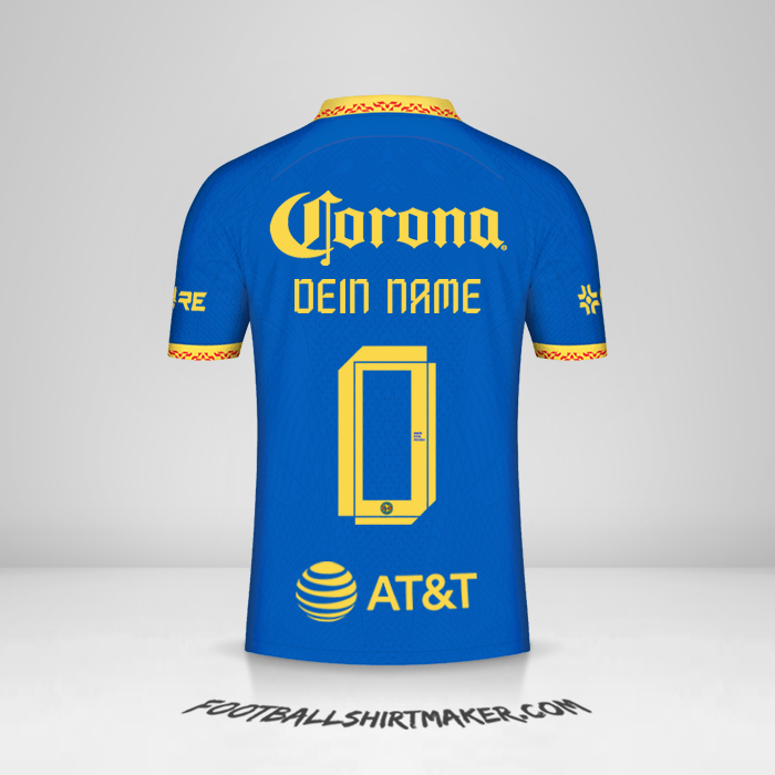 Trikot Club America 2023/2024 II -  dein name - 0