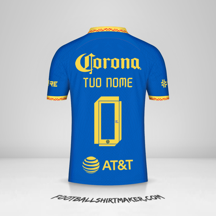Maglia Club America 2023/2024 II -  tuo nome - 0