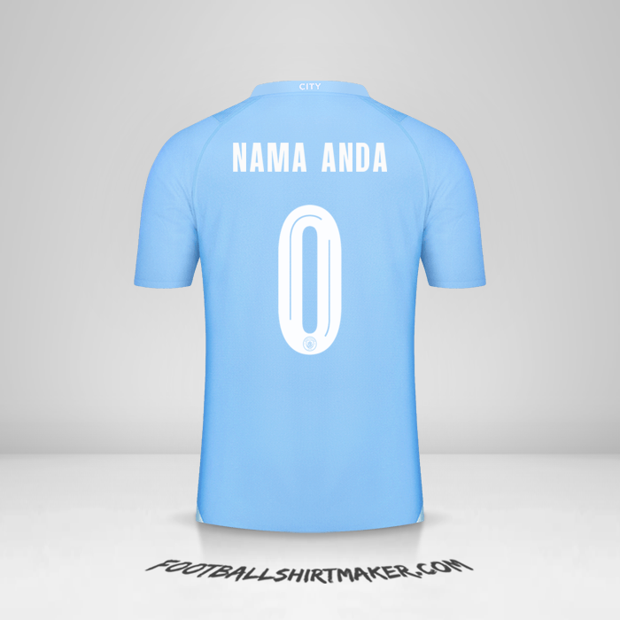 Jersey Manchester City 2023/2024 World Cup -  nama anda - 0