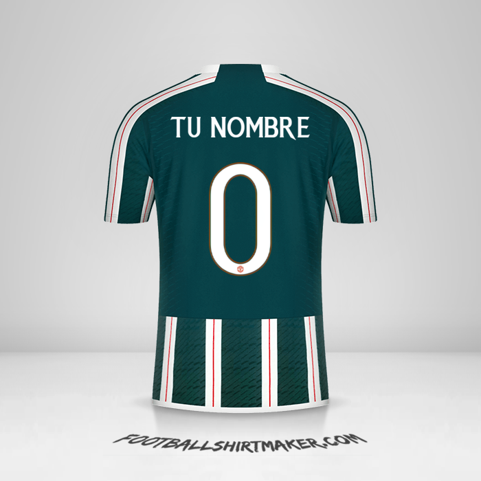 Camiseta Manchester United 2023/2024 Cup II -  tu nombre - 0