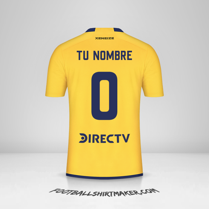 Camiseta Boca Juniors 2023/2024 II -  tu nombre - 0