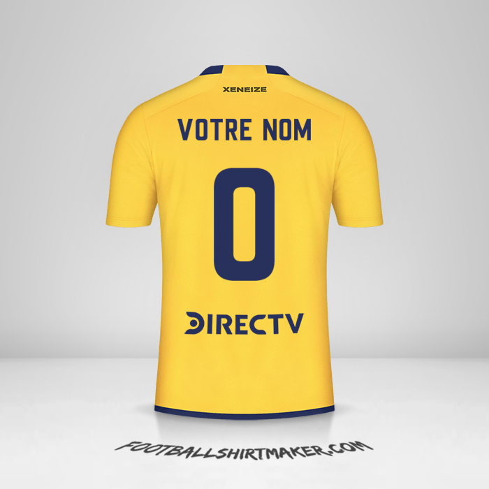 Maillot Boca Juniors 2023/2024 II -  votre nom - 0