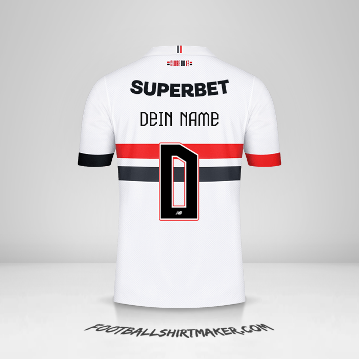 Trikot Sao Paulo FC 2024 -  dein name - 0