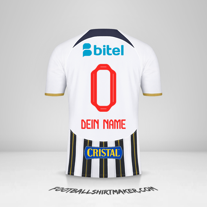 Trikot Club Alianza Lima 2024 -  dein name - 0