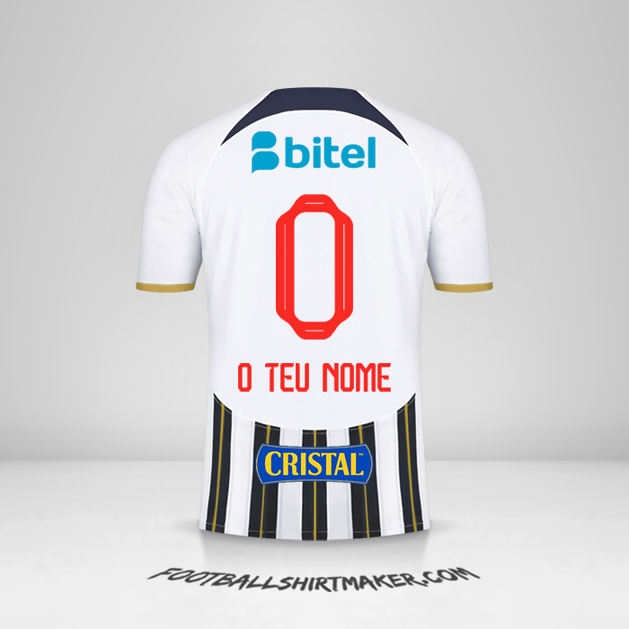 Camisola Club Alianza Lima 2024 -  o teu nome - 0