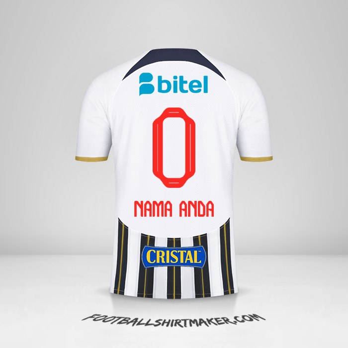 Jersey Club Alianza Lima 2024 -  nama anda - 0