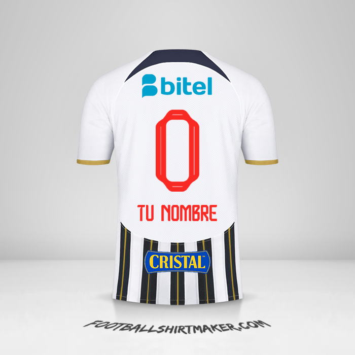 Camiseta Club Alianza Lima 2024 -  tu nombre - 0