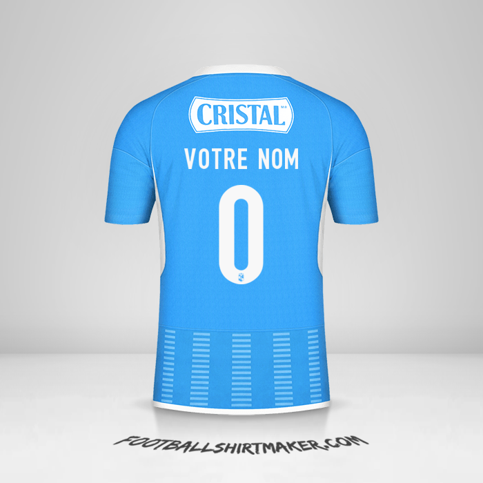 Maillot Sporting Cristal 2024 -  votre nom - 0