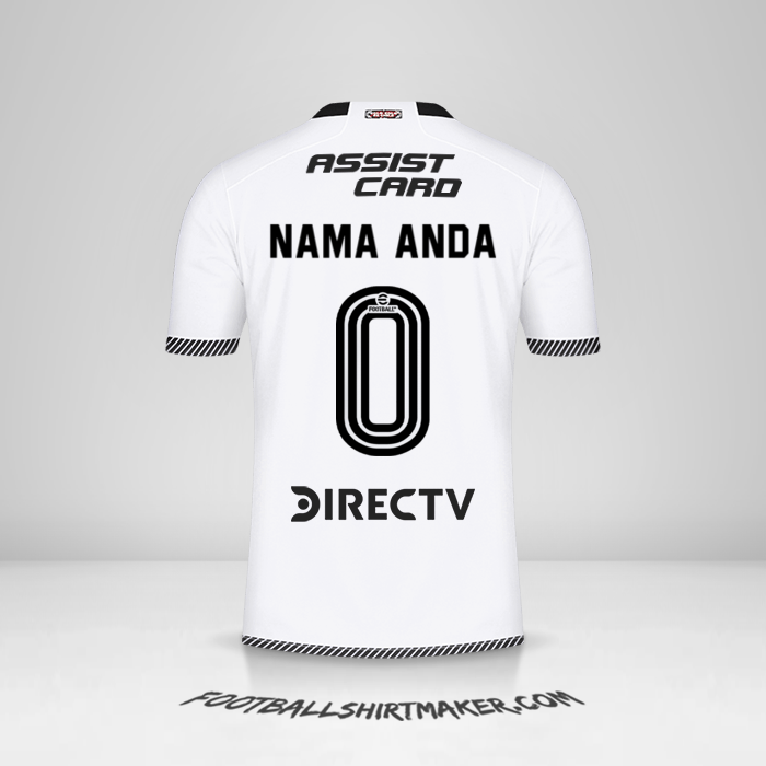 Jersey Colo Colo 2024 -  nama anda - 0