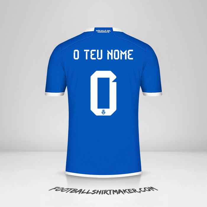 Camisola Universidad de Chile 2024 -  o teu nome - 0