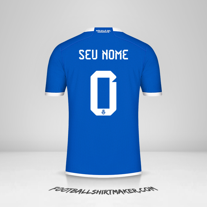 Camisa Universidad de Chile 2024 -  seu nome - 0