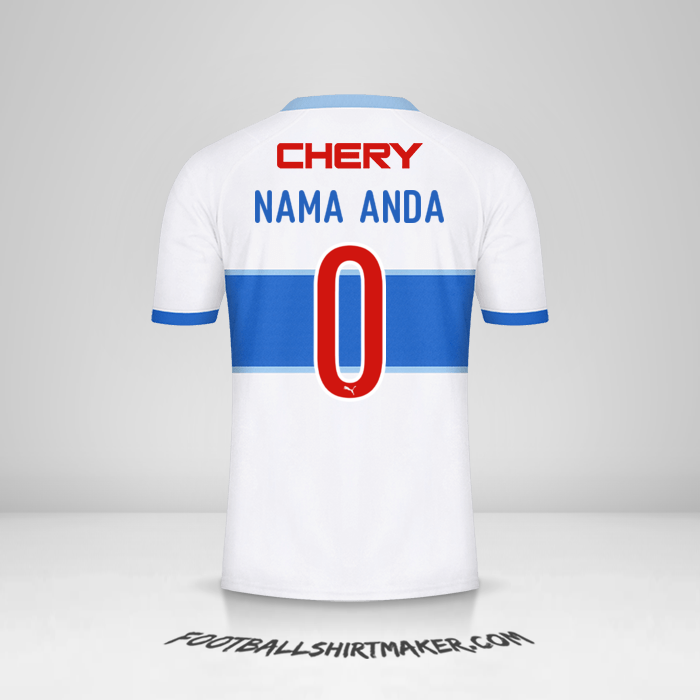 Jersey Universidad Catolica 2024 -  nama anda - 0