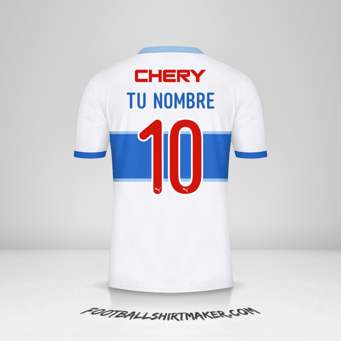 Jersey Universidad Catolica 2024 número 10 tu nombre