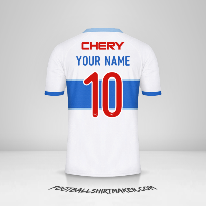 Universidad Catolica 2024 jersey number 10 your name