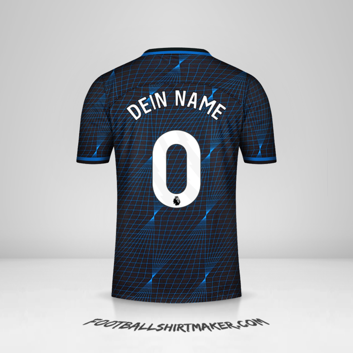 Trikot Chelsea 2023/2024 II -  dein name - 0