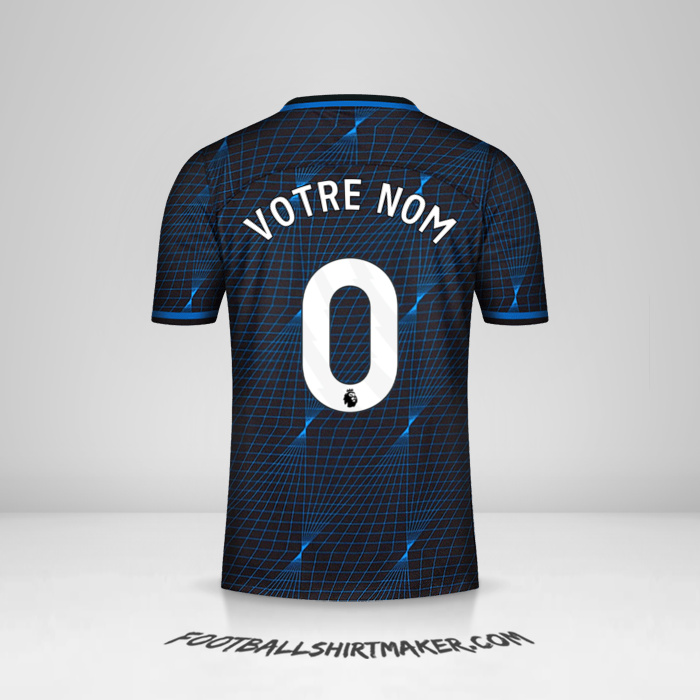 Maillot Chelsea 2023/2024 II -  votre nom - 0