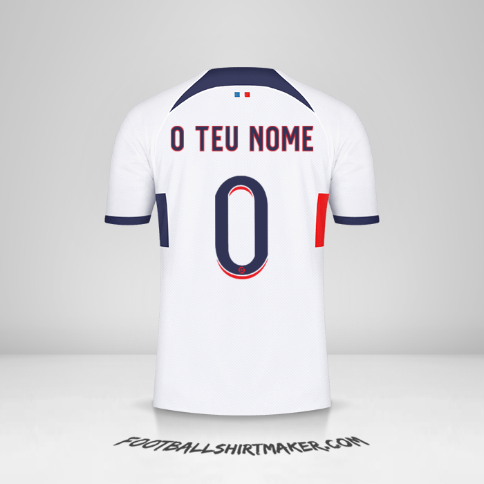 Camisola Paris Saint Germain 2023/2024 II -  o teu nome - 0