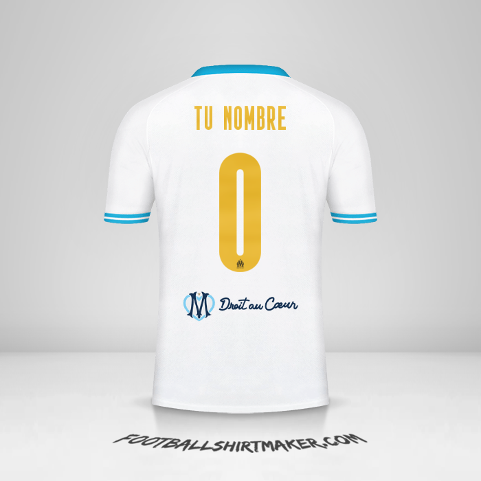 Camiseta Olympique de Marseille 2023/2024 Cup -  tu nombre - 0