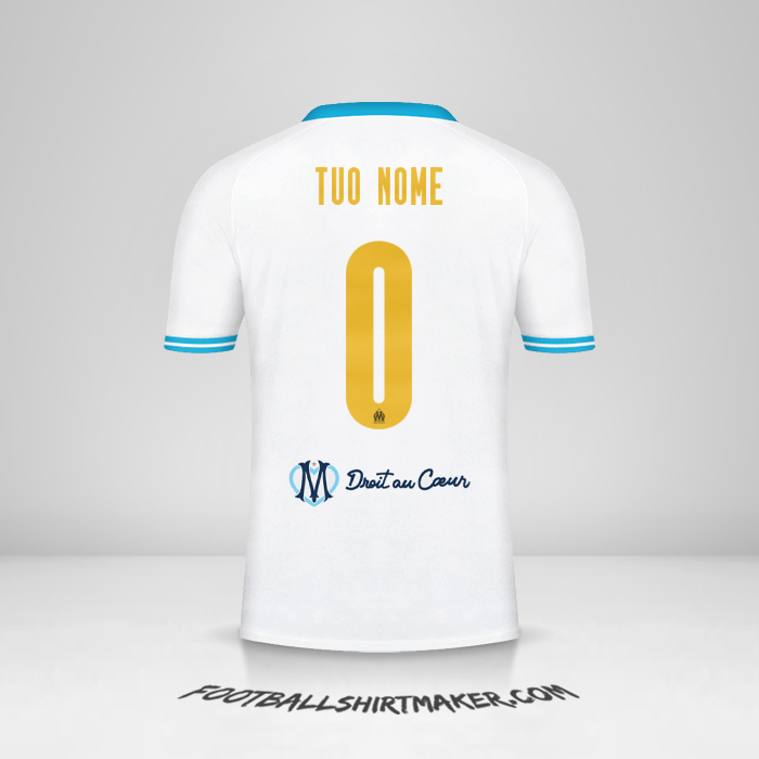 Maglia Olympique de Marseille 2023/2024 Cup -  tuo nome - 0