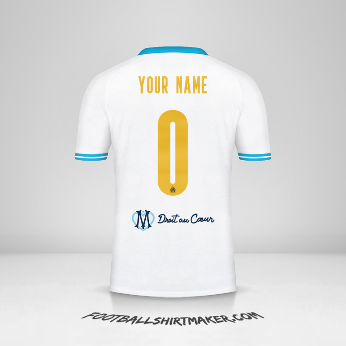 Jersey Olympique de Marseille 2023/2024 Cup -  your name - 0