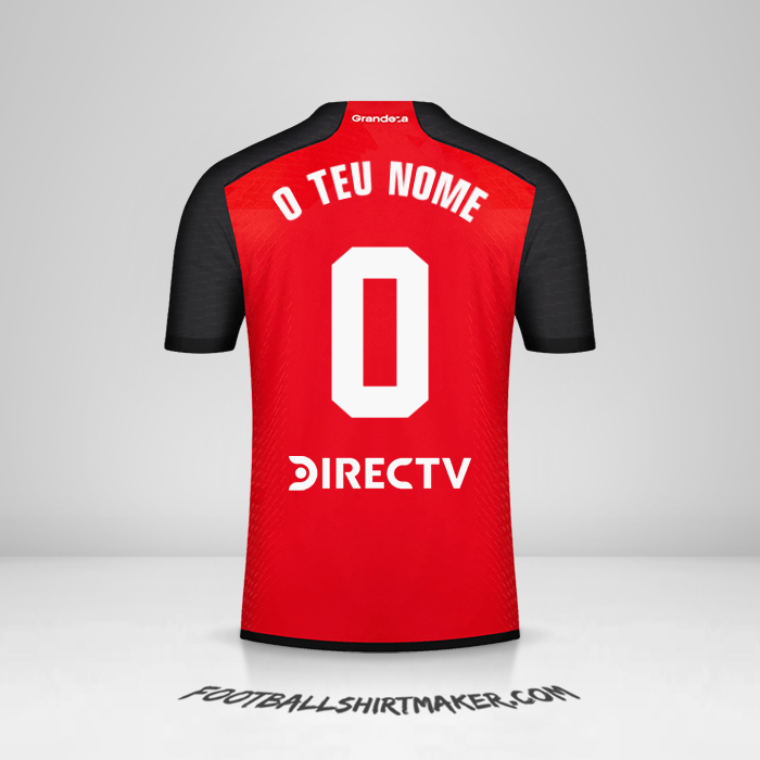 Camisola River Plate 2023/2024 II -  o teu nome - 0