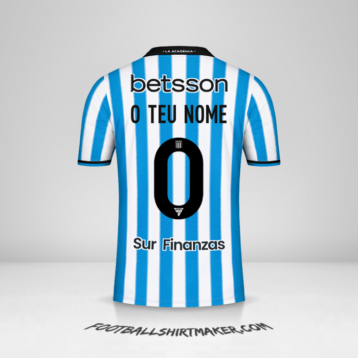 Camisola Racing Club 2024 -  o teu nome - 0