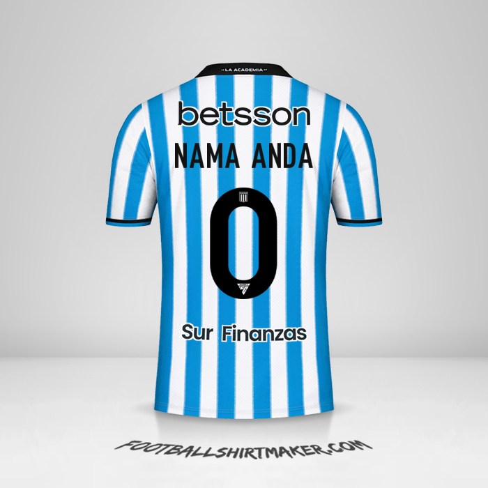 Jersey Racing Club 2024 -  nama anda - 0